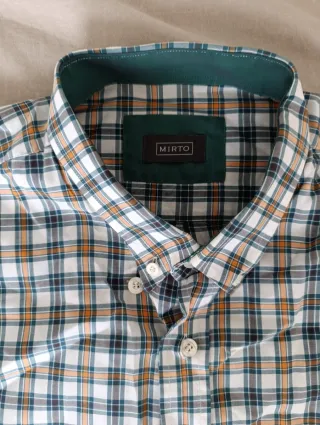 Camisa Mirto cuadros XXL