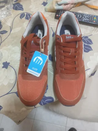 Zapatillas Multan Talla 44 Marrón/Naranja