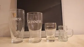 Lote Vasos alcohol variados.