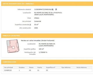 Local comercial en venta en Lalín