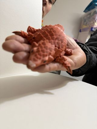 Pangolín articulado impresión 3D