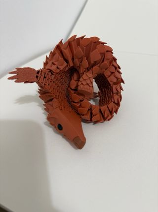 Pangolín articulado impresión 3D