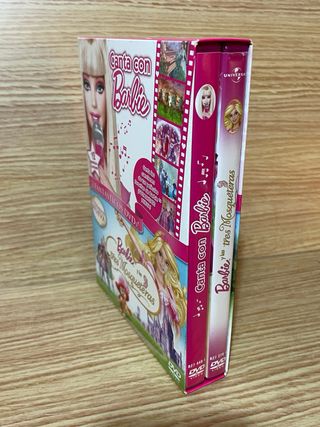 DVD Barbie Canta con Barbie y Las Tres Mosqueteras