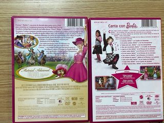 DVD Barbie Canta con Barbie y Las Tres Mosqueteras