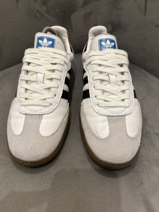 Adidas Samba Blancas y Negras