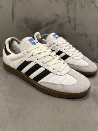Adidas Samba Blancas y Negras