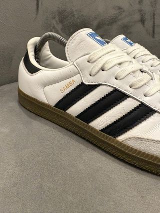 Adidas Samba Blancas y Negras