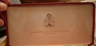 BAHAMAS 1974 Set 9 Monete Proof