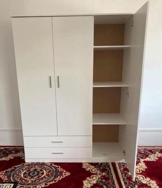 Armario de 3 Puertas Nuevo! 3 COLORES - 150X200