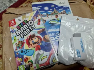 Pack Juegos Nintendo Super Mario Party y Wii