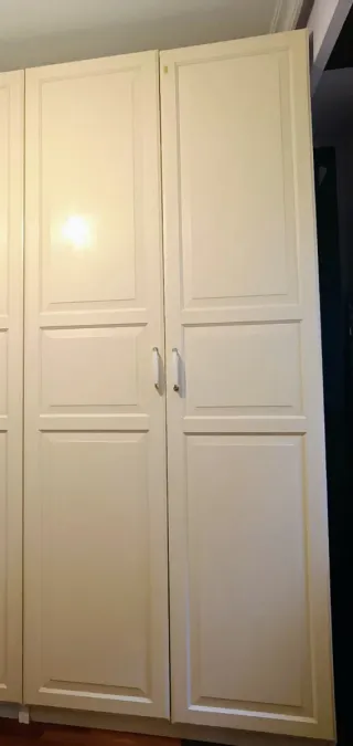 Armario de 2 puertas blanco