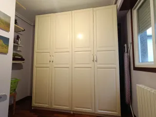 Armario de 2 puertas blanco