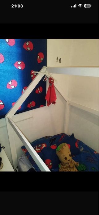 Cama infantil casa 100€