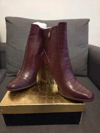 Botines Burdeos Talla 39