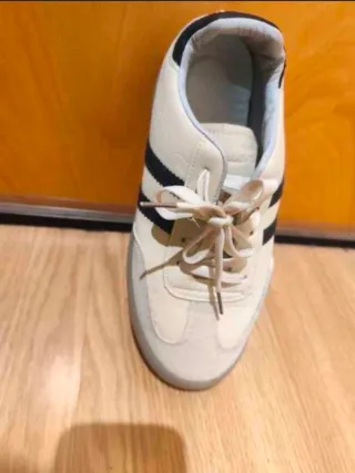 Zapatillas Adidas Casual Beige/Negro