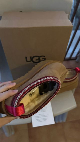 Ugg Tazz Mocasines Marrón Rojo T39