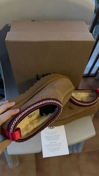 Ugg Tazz Mocasines Marrón Rojo T39