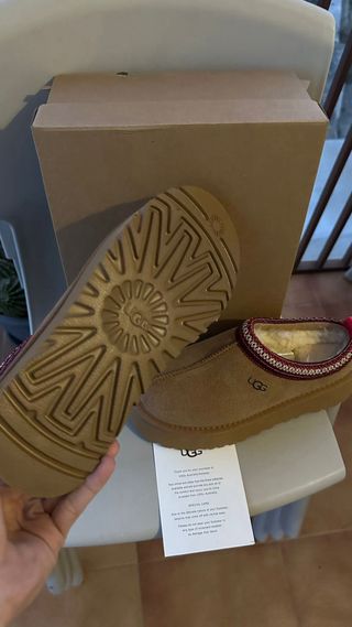 Ugg Tazz Mocasines Marrón Rojo T39