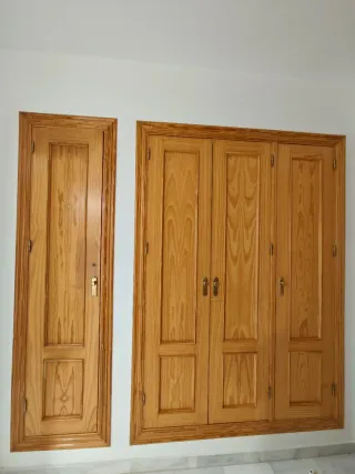 Puertas de armario de madera