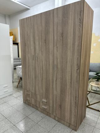 Armario de 3 Puertas Nuevo! 3 COLORES - 150X200