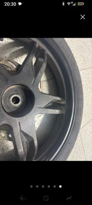 Rueda trasera Sym Symphony SR 50