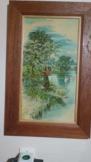 Pareja de cuadros decorativos