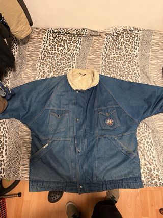 Chaqueta Jean Sherpa Vintage