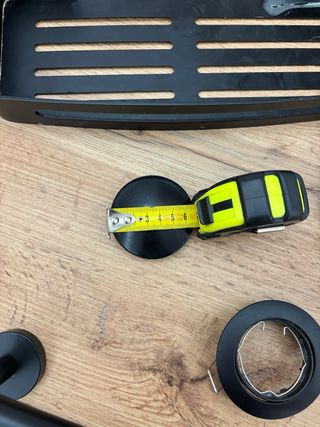 Lote accesorios baño negro