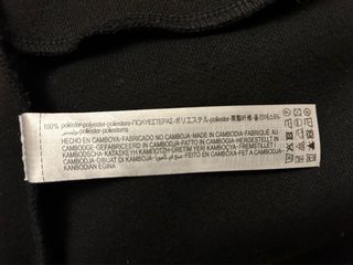 Abrigo Negro Zara Talla M