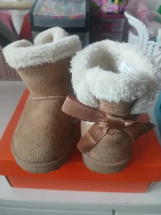 Botas de pelo para niñ@
