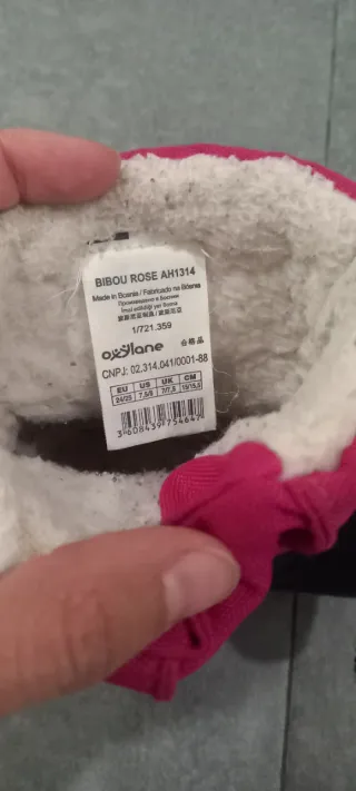 Botas Nieve Niña Talla 24-25