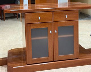 Recibidor madera cerezo