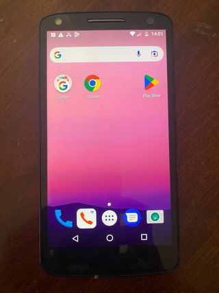 Telefono Motorola Blu