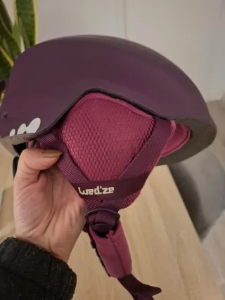 Casco esquí/snowboard Wed'ze Morado