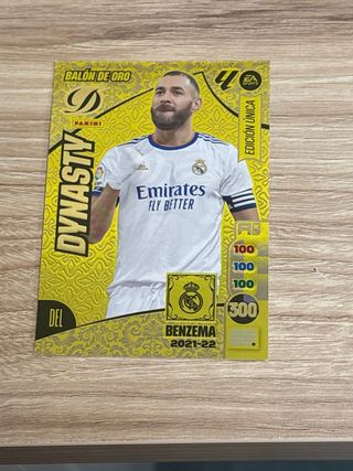 3 Cartas Panini Dynasty Edición Única