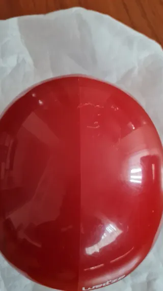 Casco sci bambini rosso