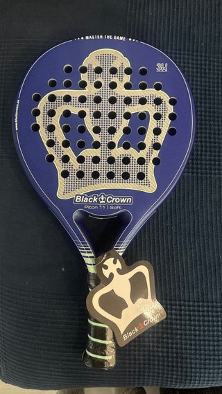Pala Padel Black Crown Piton 11 Soft