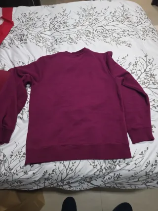 Sudadera Morada Hombre Talla Xl