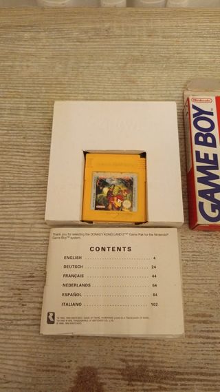 Donkey Kong Land 2 Gameboy