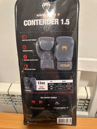 Guantes Boxeo Venum Contender 1.5 Nuevos 12oz