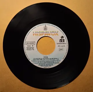 Single de R.E.M.: "It's The End Of The World"-1987