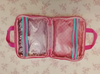 Neceser Minnie Mouse Niña Rosa y Turquesa