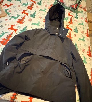 Chaqueta Negra Bershka Talla L