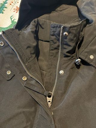 Chaqueta Negra Bershka Talla L