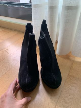 Tacon Plataforma. Talla pequeño es un 39 pequeño