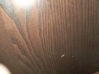 Mesa de comedor de madera 90x90,abierta 90x170