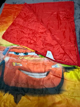 Saco dormir Cars Disney Pixar infantil