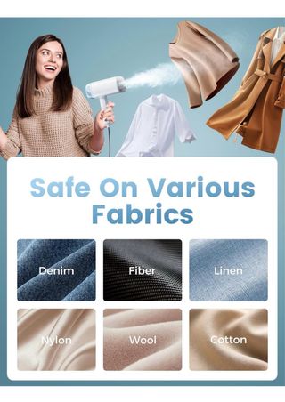 Plancha de vapor vertical plegable