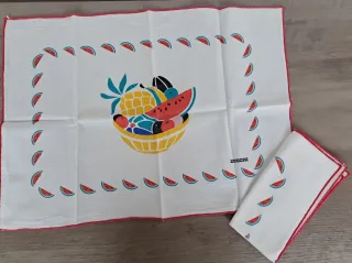 Set tovagliette e tovaglioli Zucchi