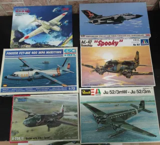 Maquetas de aviación 1/72